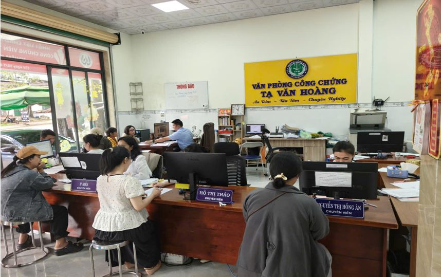 Đẩy mạnh xây dựng Cơ sở dữ liệu công chứng đồng bộ, thống nhất